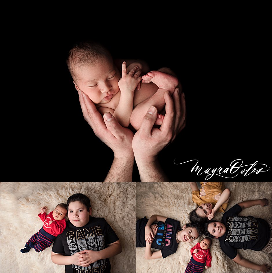 Newborn in Father's Hands